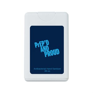PrEP’d & Proud-.66 Oz. Card Shape Hand Sanitizer